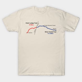 Silver Comet and Chief Ladiga Rail Trail T-Shirt